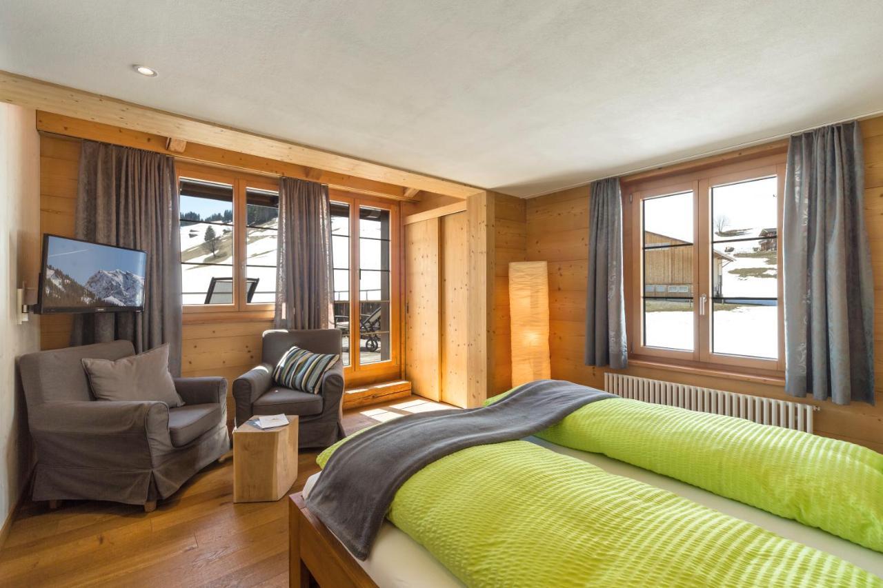 Hotel Des Alpes Adelboden Bagian luar foto