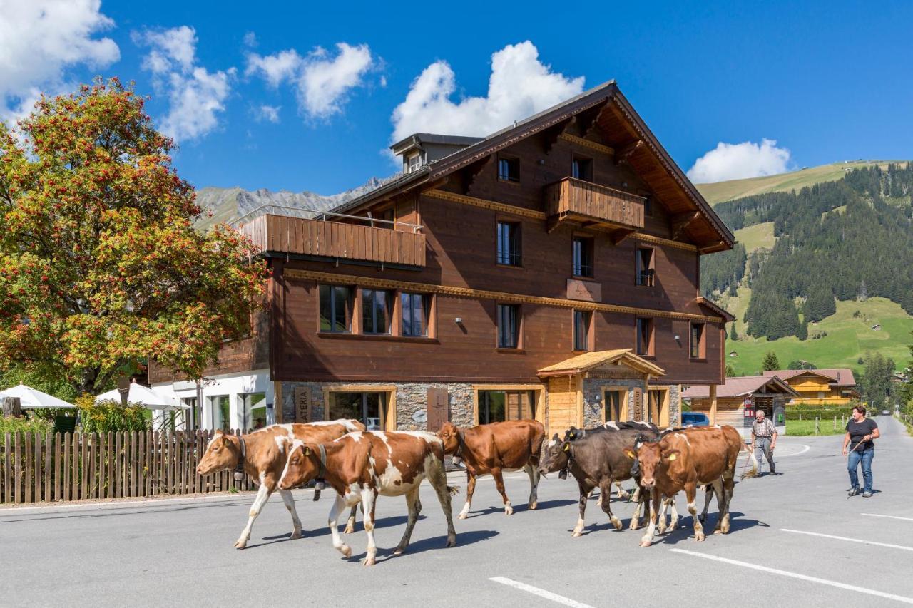 Hotel Des Alpes Adelboden Bagian luar foto