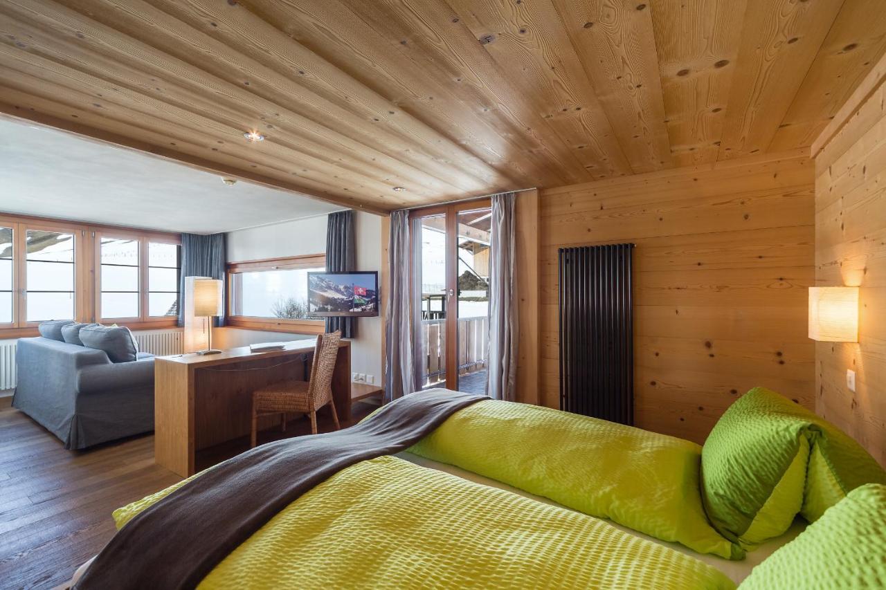 Hotel Des Alpes Adelboden Bagian luar foto